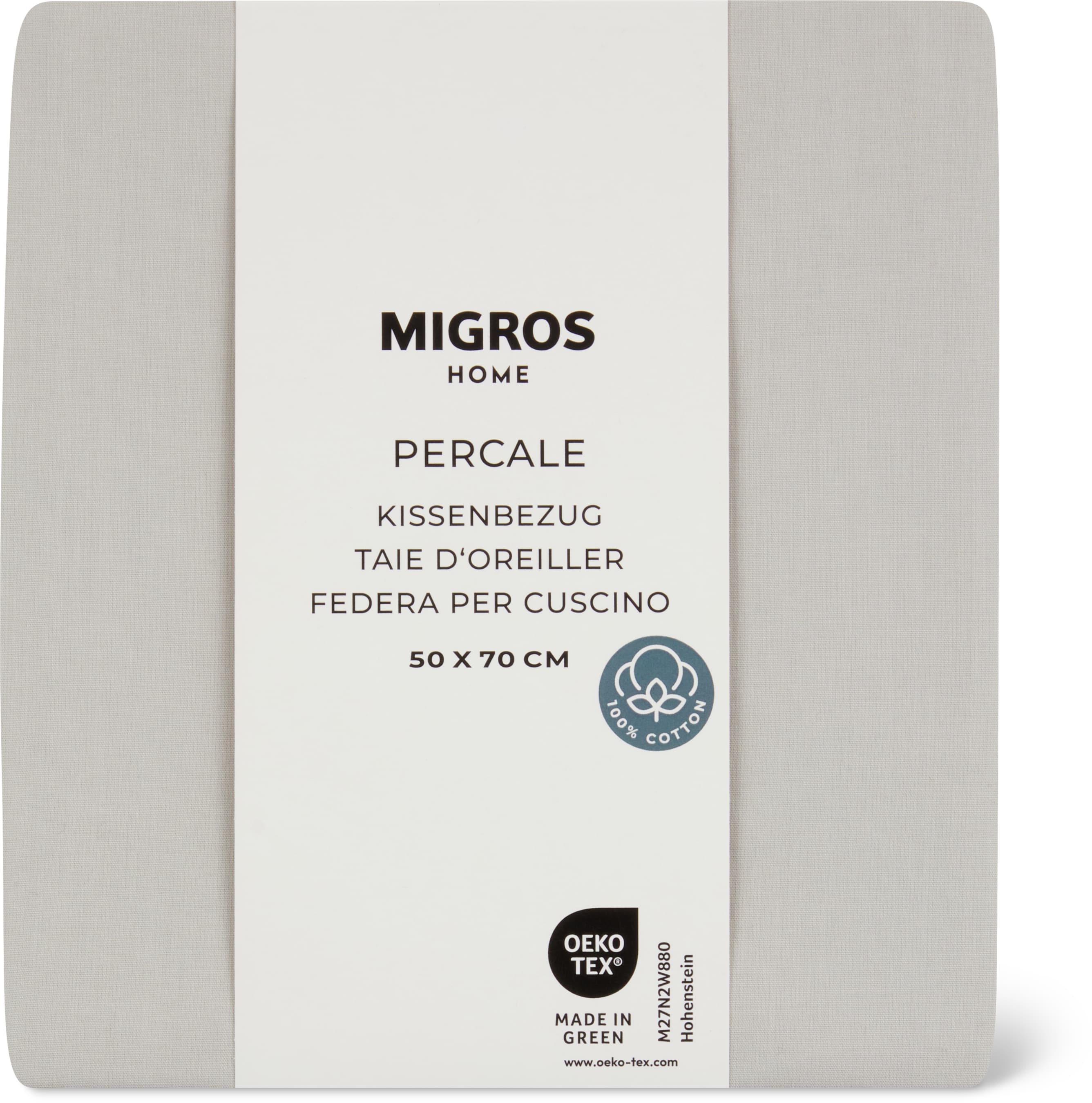 Kissenbezug Percale